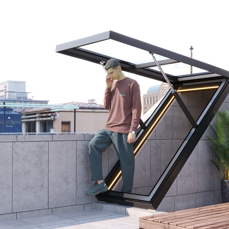Electric Hung Roof Windows: Pitched, Openable Skylights & Top Opening Rooflights - Image 3