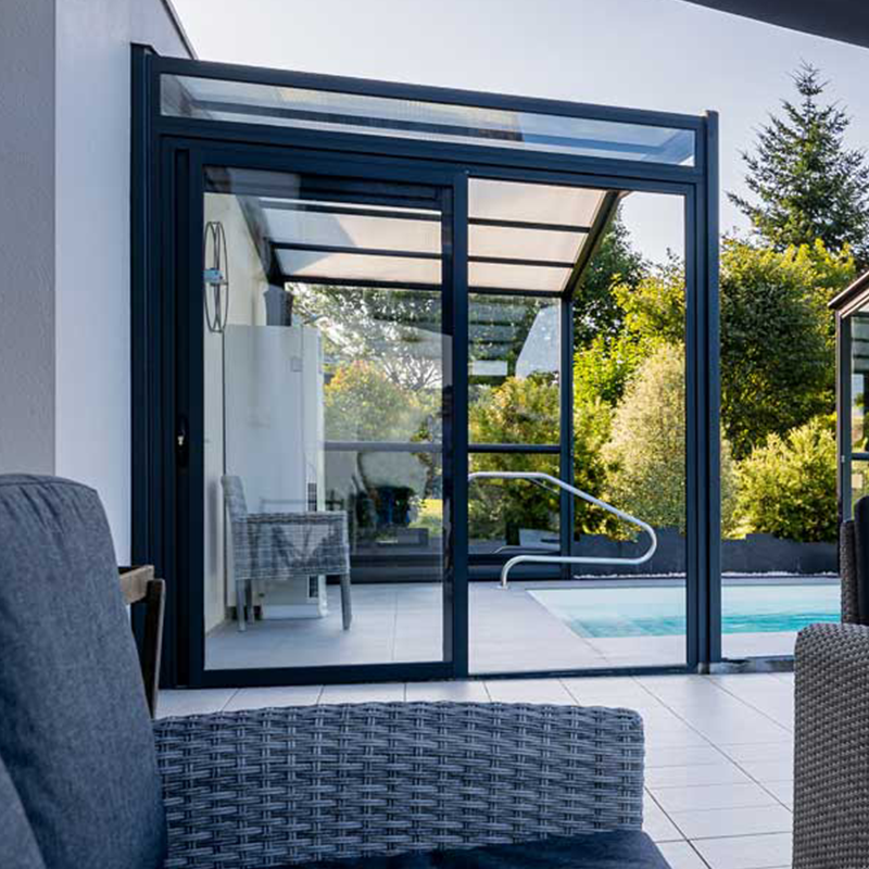 Courtyard retractable sunroom S180 - Image 3