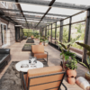 Courtyard retractable sunroom S180 - Thumbnail Image 2