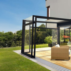 Courtyard Retractable Sunroom S111