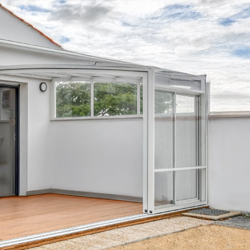 Terrace retractable sunroom S180 - Image 4