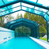 Swimming pool retractable sunroom S180 - Thumbnail Image 3