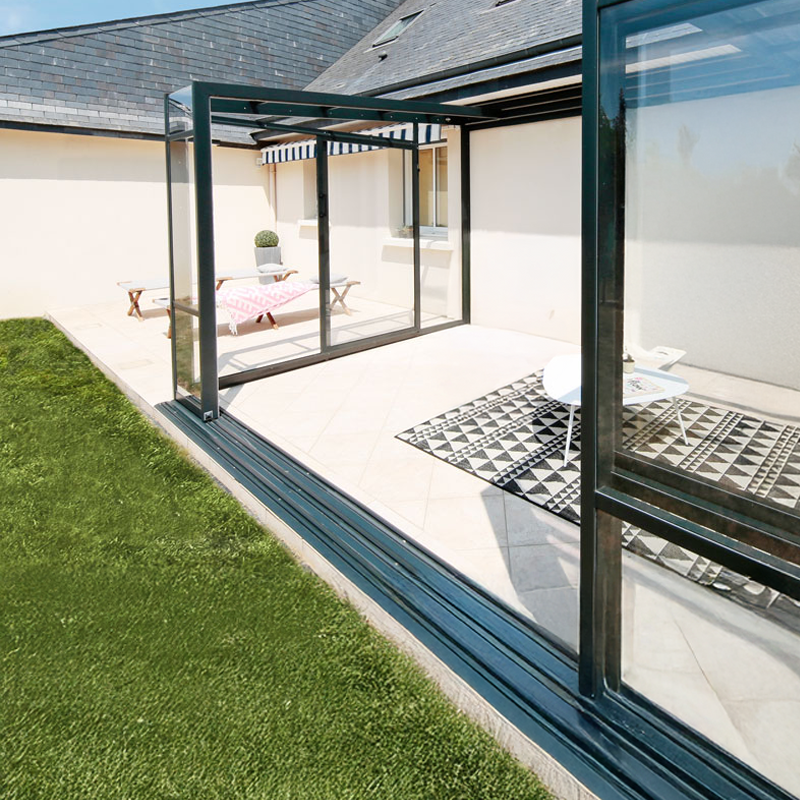 Terrace retractable sunroom S111 - Image 4