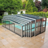 Swimming pool retractable sunroom S180 - Thumbnail Image 2