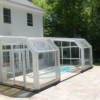Swimming pool retractable sunroom S111 - Thumbnail Image 4