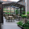 Restaurant retractable sunroom S111 - Thumbnail Image 4